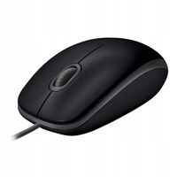2 x Mysz przewodowa Logitech B110 Silent czarna USB