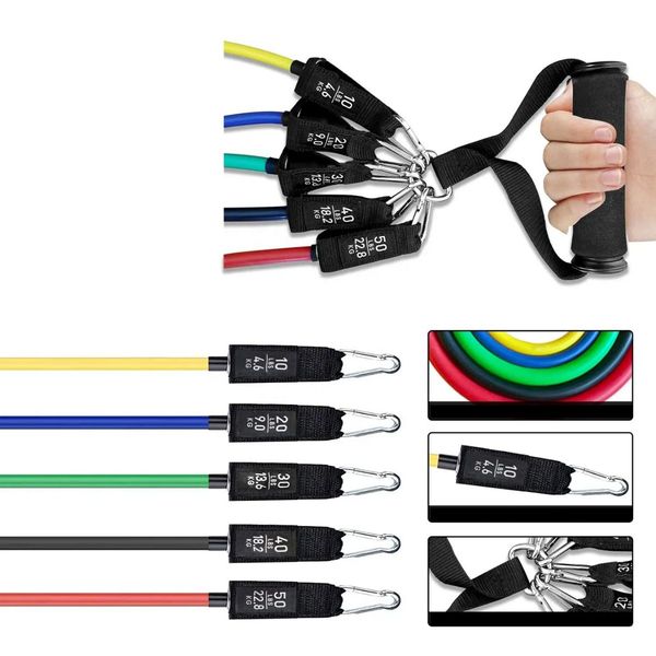 zestaw ekspanderów 11 szt. X-sport Max zdjęcie 4