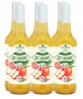 Ocet jabłkowy NATURALNY Żywy Niefiltrowany Z matką Octu 700 / Dary Ogrodu