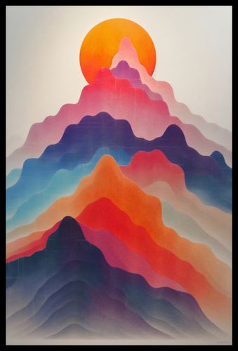 Plakat 40x60cm Gama Gór na Arena.pl