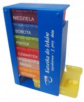 ORGANIZER NA LEKI TABLETKI LEKARSTWA 7 DNI 3 PORY
