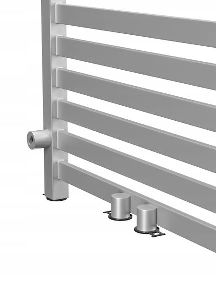GRZEJNIK ŁAZIENKOWY PRIME-MID 1350/430 SREBRNY zdjęcie 2