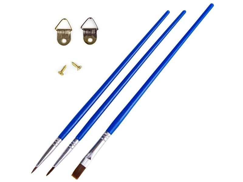 OBRAZ MALOWANIE PO NUMERACH RAMA 40x50cm PIES - OWCZAREK NIEMIECKI zdjęcie 3