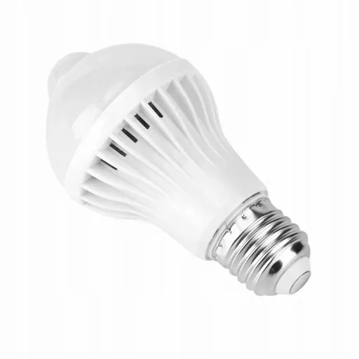 Żarówka LED E27 5W z czujnikiem ruchu i zmierzch zdjęcie 10
