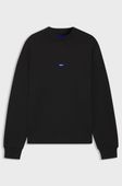 HUGO Bluza z bawełny frotté z niebieskim logo 3XL