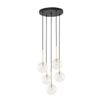 lampa wisząca nilos black/gold 5943 tk lighting