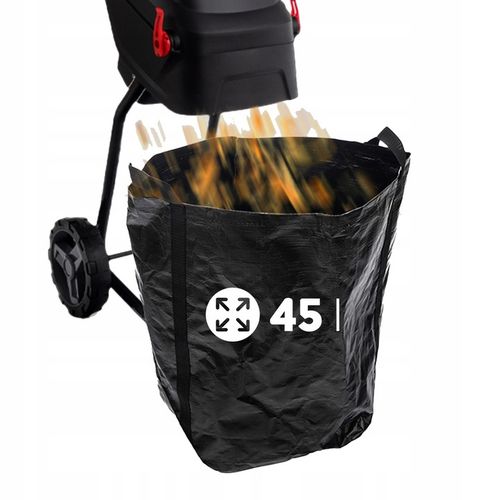 ROZDRABNIACZ DO GAŁĘZI RĘBAK ELEKTRYCZNY MOCNY SAMOZASYSAJĄCY 3600W + TORBA na Arena.pl