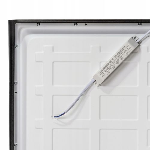 PANEL plafon LED OPRAWA KASETON 60x60cm 50W NATYNKOWY sufitowy CZARNY CCD na Arena.pl