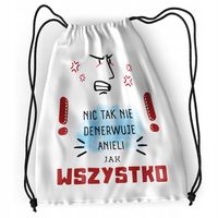 Plecak Dla Anieli Szkolny Worek Torba Z Nadrukiem Ze Zdjęciem