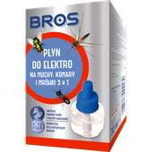BROS Płyn wkład do elektro muchy komary mrówki zapas elektrofumigator