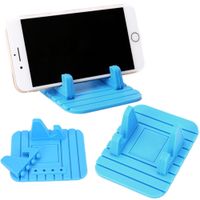 Stabilny uchwyt stojak samochodowy mata gumowa antypoślizgowa na telefon