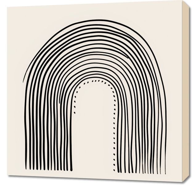 Obraz 70x70cm Symetria Łuku zdjęcie 1