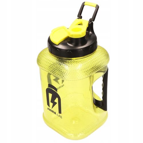 WATER JUG NA WODĘ BIDON BUTELKA Z MIARKĄ 1,89l WBUDOWANY POJEMNIK hiro na Arena.pl