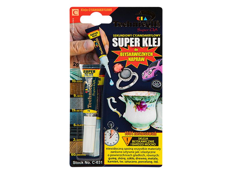 Klej Sekundowy Super Klej 2g Technicqll zdjęcie 1