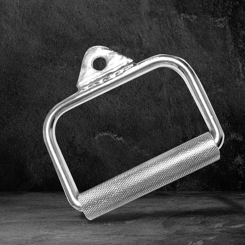 Uchwyt DO WYCIĄGU ćwiczeń atlasu pojedynczy OBROTOWY Stalowy Ryflowany STAL na Arena.pl