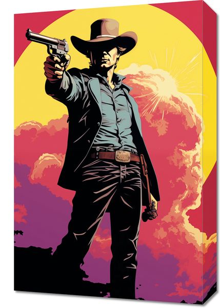 Obraz 40x60cm Strzelec z Epoki zdjęcie 1