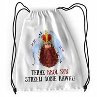 Plecak Dla Syna Sportowy Szkolny Worek Torba Z Nadrukiem Ze Zdjęciem