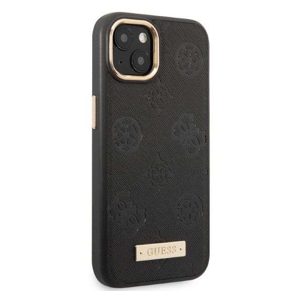 Etui Guess do iPhone 15, iPhone 14, iPhone 13, Czarny, MagSafe zdjęcie 4