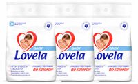 2X Lovela BABY Zestaw Hipoalergiczny Proszek do Prania Kolorów 3x 2,7kg 81p
