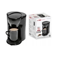 MAŁA KAWIARKA EKSPRES DO KAWY PRZELEWOWY Z KUBKIEM 1 FILIŻANKA 125ml 300W