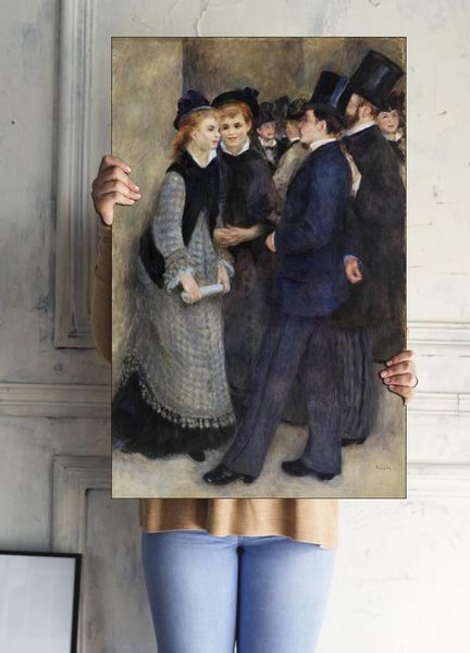 Leaving the Conservatory, Pierre-Auguste Renoir - plakat 42x59,4 cm zdjęcie 3
