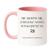 Klasyczny Biało-Różowy 330 ml