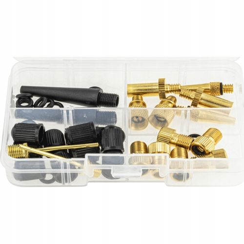Zestaw adapterów do pompki 36 szt. końcówki uniwersalne Falon-Tech na Arena.pl