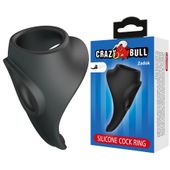 crazy bull zadok silicone cock & ball ring