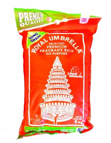 Ryż jaśminowy Premium Quality 5kg - Royal Umbrella na Arena.pl