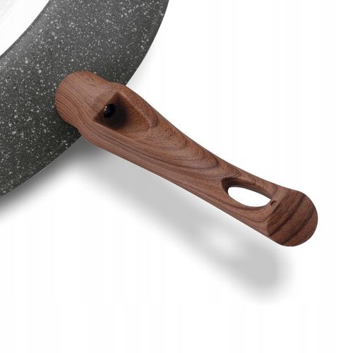 Głęboka PATELNIA INDUKCJA wysoka patelnia GRANITOWA 28cm Venga Konighoffer na Arena.pl