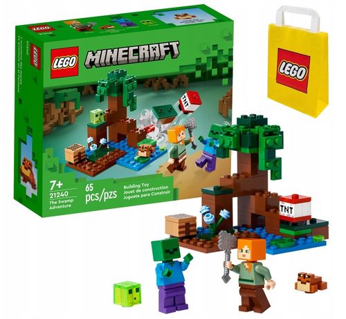 LEGO Minecraft 21240 Przygoda na mokradłach na Arena.pl