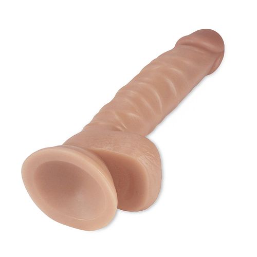 8.5"" real extreme vibrating dildo flesh na Arena.pl