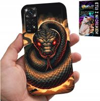 ETUI DO XIAOMI NOTE 11 / 11S - WĄŻ, WĘŻE KOBRA GRZECHOTNIK CASE + FOLIA