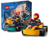 LEGO CITY 60400 GOKARTY I KIEROWCY WYŚCIGOWI zestaw klocków dla dzieci +5