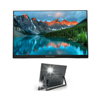 PRZENOŚNY LED MONITOR DO TELEFONU LAPTOPA 18,5 CALI STABLINY STOJAK 120Hz