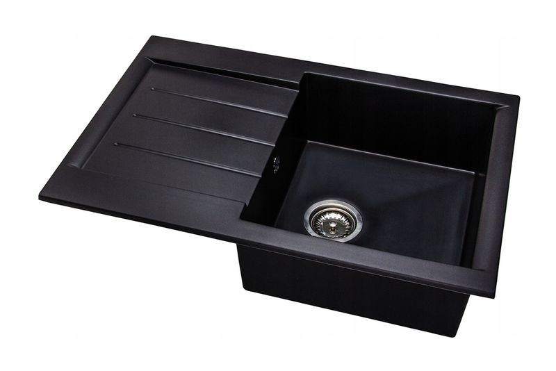 ZLEW ZLEWOZMYWAK GRANIT 8 kolorów 76x50 + SYFON zdjęcie 2