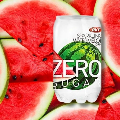 OKF Sparkling Watermelon Zero Sugar koreański napój arbuzowy 350ml na Arena.pl