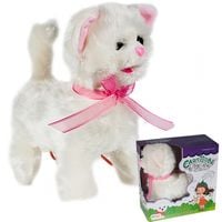 KOTEK interaktywny CHODZĄCY NA SMYCZY kot