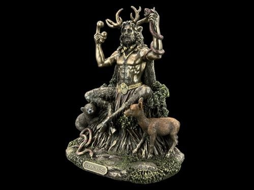 SIEDZĄCY NORDYCKI BÓG CERNUNNOS VERONESE (WU77059A4) na Arena.pl