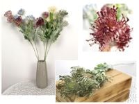 kwiat ala CZOSNEK 5 kwiatów 6 cm łodyga 75cm 5szt. | LTI-160