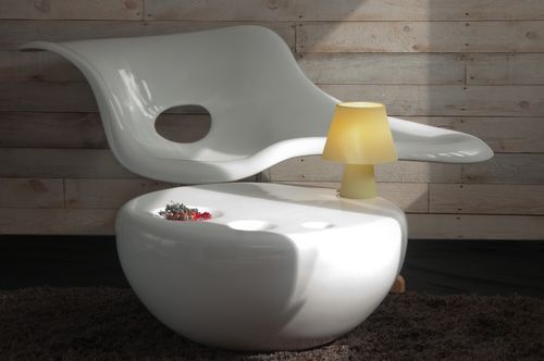 Stolik Loft biały D2 na Arena.pl