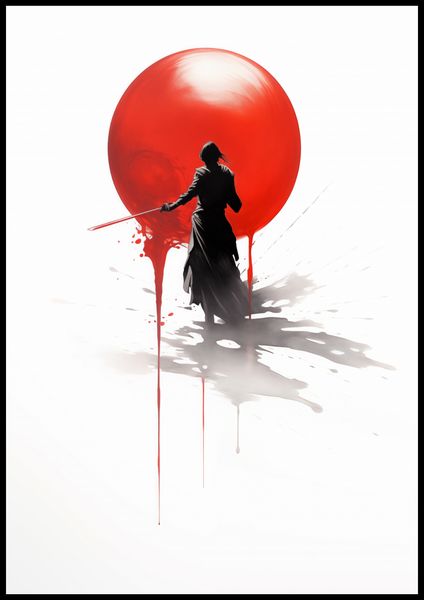 Plakat 70x100cm Samotny Samuraj zdjęcie 2