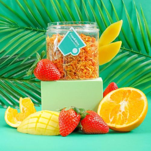 Najlepsza sypana herbata owocowa MANGO TANGO kawałki pomarańczy ananas 220g na Arena.pl