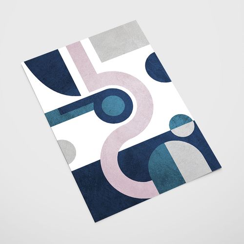 Plakat geometria abstrakcja 30x40 cm na Arena.pl