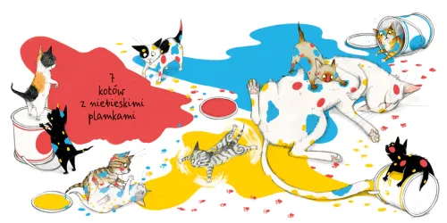 Zabawna książka edukacyjna dla dzieci - 10 kotów - Uczy kolorów i liczenia na Arena.pl