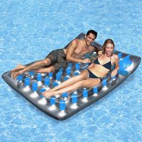 Duży 2 Osobowy Materac Dmuchany Wody Pływania Opalania na Basen Plaże 43055
