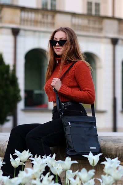 Camel Beltimore Duża Damska Torebka Skórzana A4 Pojemna 974 zdjęcie 6