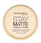 Rimmel Puder prasowany Stay Matte nr 001  14g