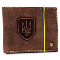 poziomy portfel męski z ozdobnym tłoczeniem - peterson