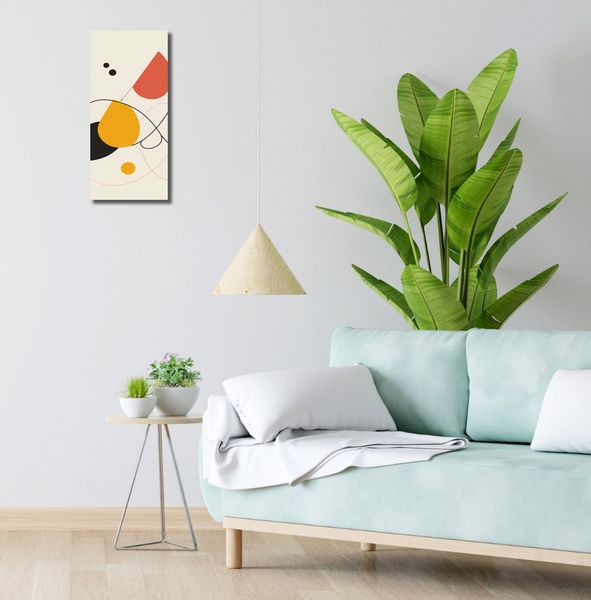 Obraz 20x50cm Rapsodia Kształtów zdjęcie 2